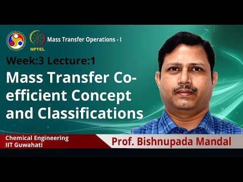 Mass Transfer Operations I introduction video