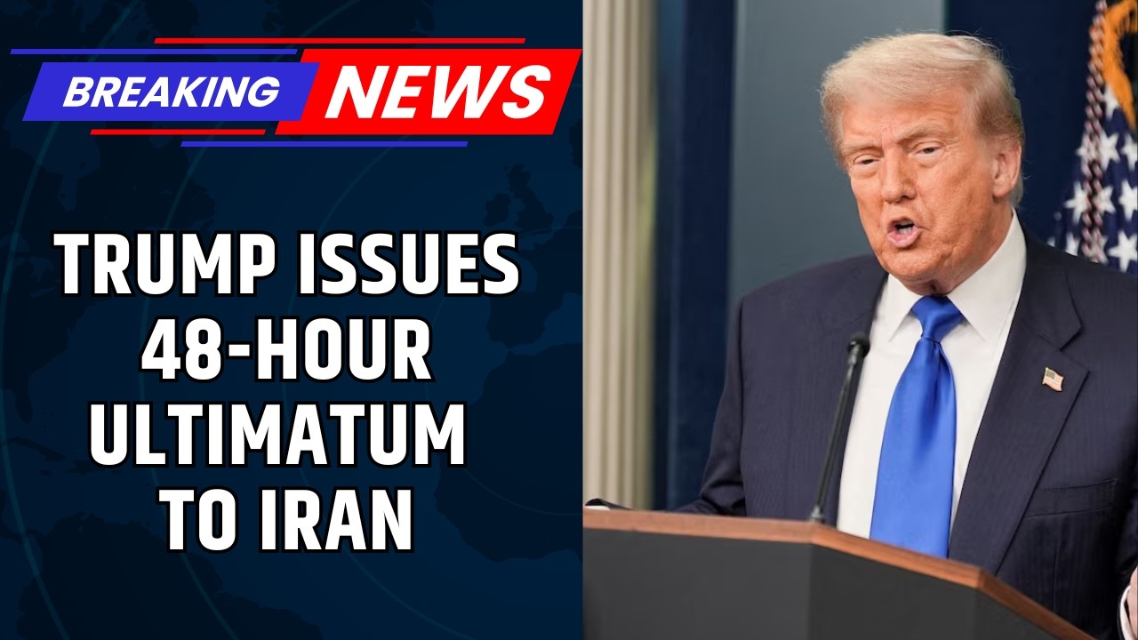 Video thumbnail for BREAKING: Trump Threatens Strikes on Iran’s Power Plants if Hormuz Not Reopened | War News | News18