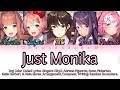 Just Monika Random Encounters Eng Color Coded Lyrics TW In Desc