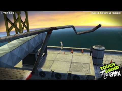 Skyline: 5.2 million points with Gold Scooter - Touchgrind BMX