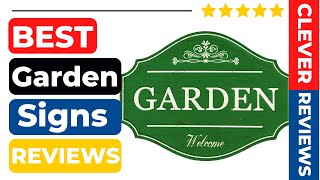 Best Decorative Garden Signs In 2022 🍁 Best 5 Tested & Buying Guide