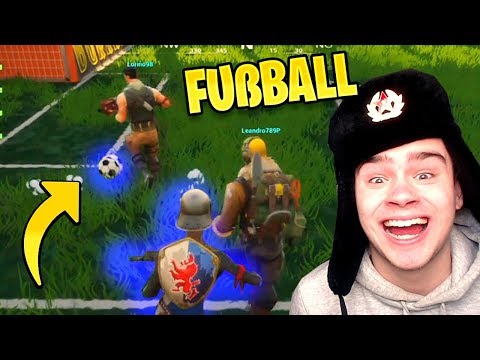OMG FUßBALL in FORTNITE + EPISCHER SIEG mit RANDOM TEAM 🏆 Fortnite Battle Royale