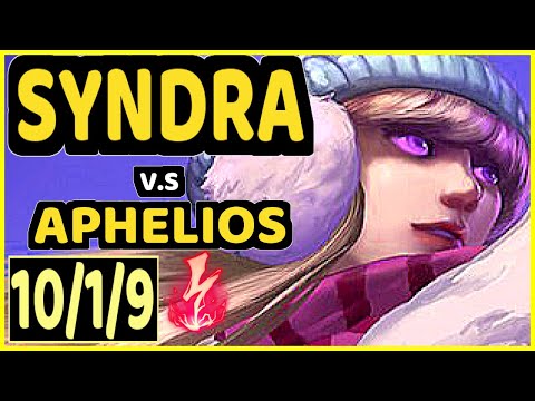 ZVEN (SYNDRA) vs APHELIOS - 10/1/9 KDA BOTTOM ADC CHALLENGER GAMEPLAY - EUW
