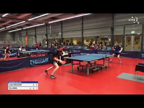 Jeugdmasters 2019 Lode Hulshof - Tim Gras