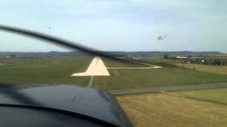 preview picture of video 'Landing EDYT (Schwäbisch Hall Airport)'