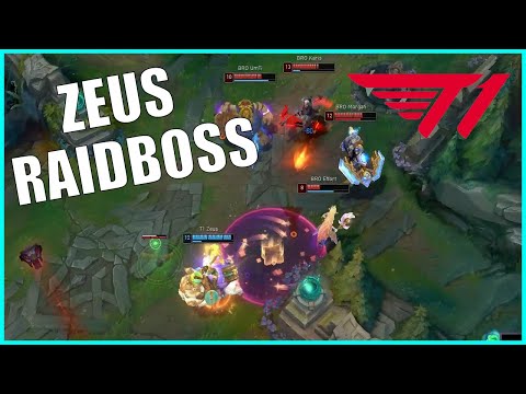 T1 Zeus is so good no one dares touch him