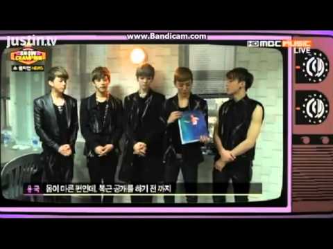 130306 B.A.P Yongguk Abs- Show Champion