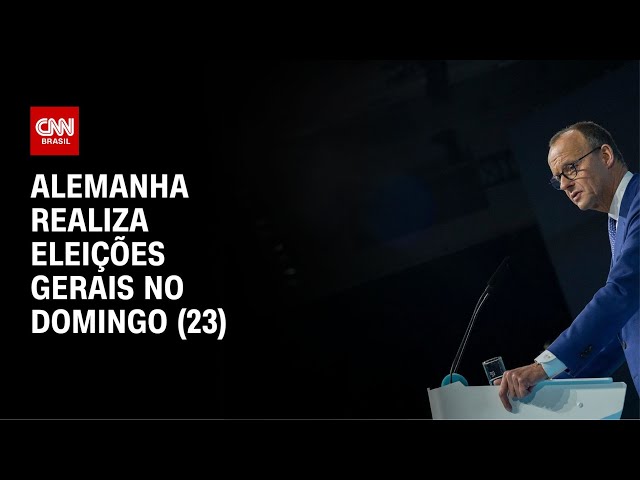 Alemanha realiza eleições gerais no domingo (23) | AGORA CNN