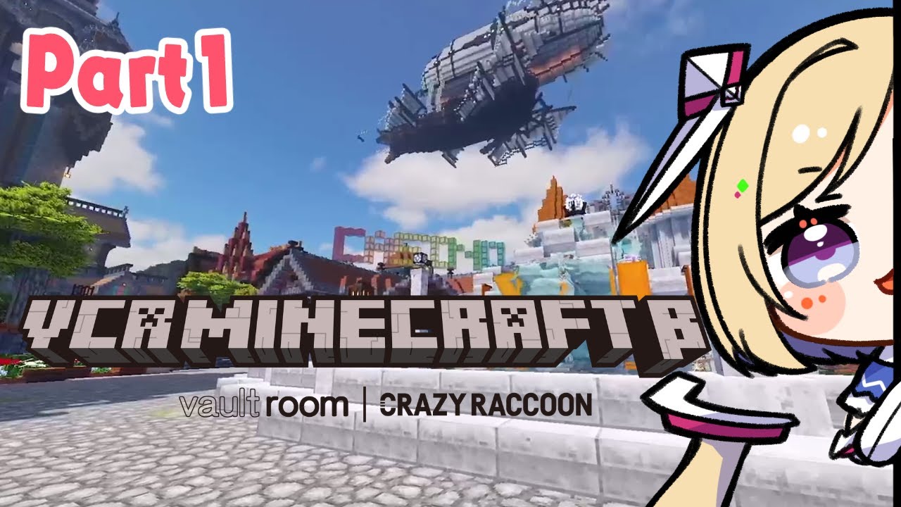 【VCR Minecraft β】マイクラだけどMMO !?? part1 #VCRマイクラ【アキロゼ/ホロライブ】