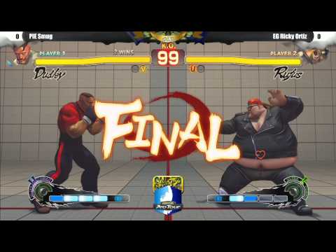 SSF4 AE2012 Top 16 PIE Smug vs EG Ricky Ortiz - Civil War 6 Tournament
