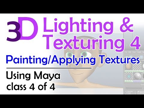 3D Maya Lighting and Texturing 1 Shaders Lights Camera
