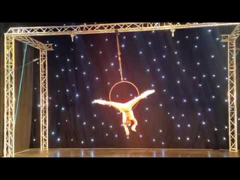 Sophia Harwood, Advanced Hoop - 2nd place Solent 2016