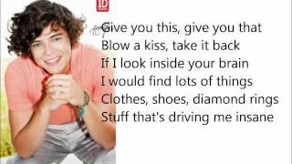 I Want - One Direction (with lyrics)