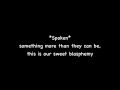 Black Veil Brides Sweet Blasphemy Lyrics 