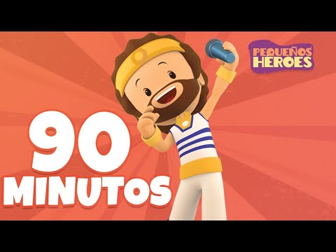 UNA HORA Y MEDIA PARA CANTAR Y DANZAR CON PEQUEÑOS HEROES 🎤🥳 | Canciones Infantiles