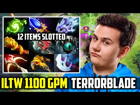 NIGMA.iLTW HOW HE CAN REACH 1100 GPM WITH TERRORBLADE?? DotA 2