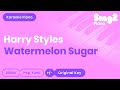 Harry Styles - Watermelon Sugar (Piano Karaoke)