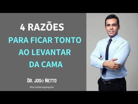 PORQUE DÁ TONTURA AO LEVANTAR?  | DR JOSÉ NETTO - OTORRINO