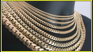 Miami Cuban Link SIZING GUIDE!