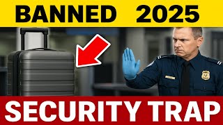 10 Items BANNED in 2025 – TSA Will REJECT Your Bag