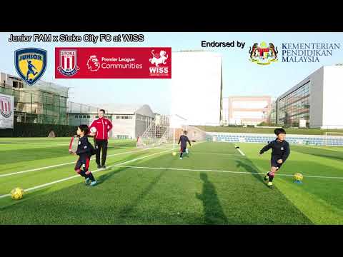Junior FAM x Stoke City FC Academy training