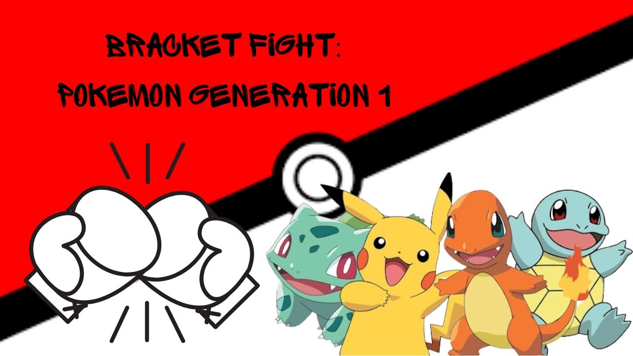 Bracket Fight: Pokémon Generation 1