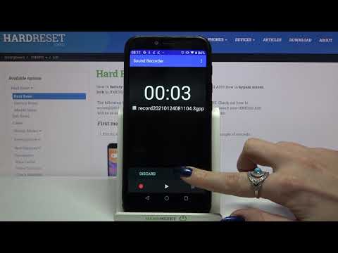 UMIDIGI A3S and Voice Recorder App Activating - Record Sounds
