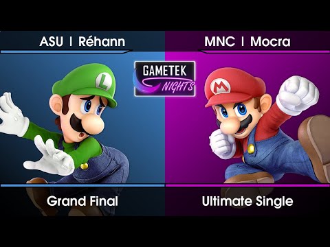 Gametek Night 2023.22 Grand Final - Réhann (Luigi) Vs. Mocra (Mario) SSBU Ultimate Tournament