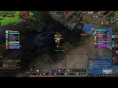 Killing Asmongold Seething Shore PvP Battleground Horde Victory Assassination Rogue WoW BFA 8.3