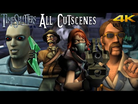TimeSplitters: All Story Cutscenes (TimeSplitters 2 and Future Perfect) (4K)