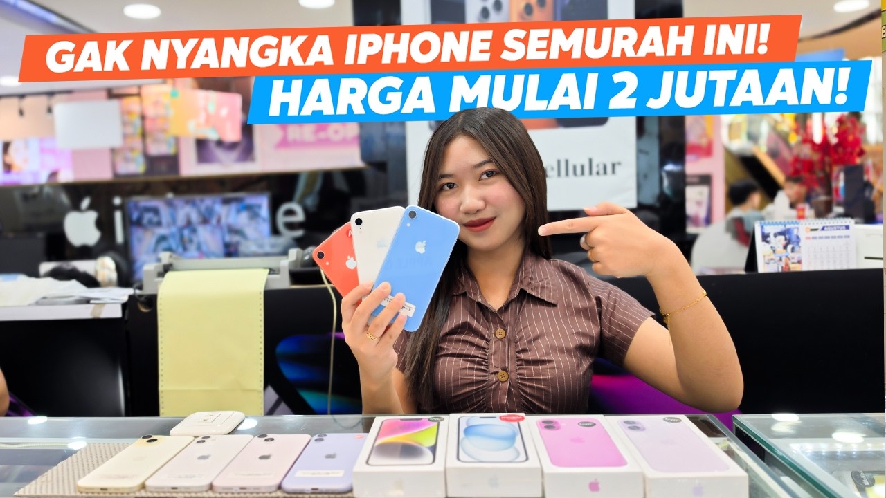 Cek Pasar Offline! Nemu iPhone MURAH 2 Jutaan! Samsung TURUN HARGA! #MarZoom 387