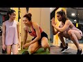 Rashmika Mandanna Hot Intense Gym Workout Video Leg And Core Excercise Fitness Enthusiast
