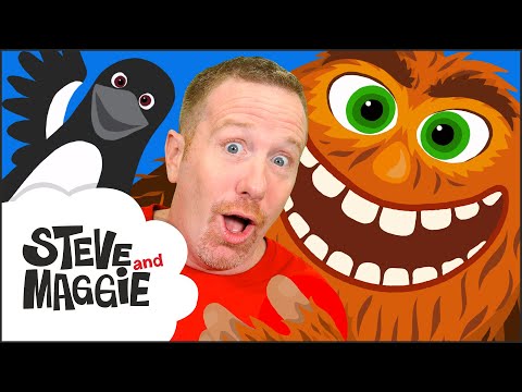 Camping with Bigfoot Story for Kids from Steve and Maggie | Wow English TV
