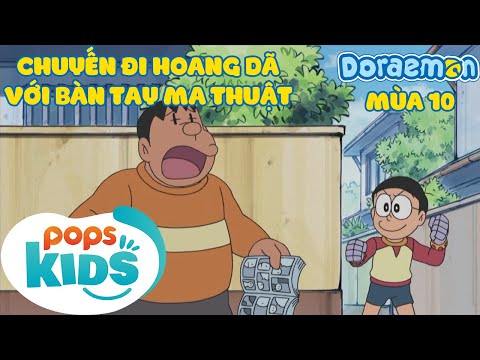 [S10] Doraemon - Tập 474 - Chuyến Đi Hoang Dã Với Bàn Tay Ma Thuật, Cái Đầu Gorgon - Lồng Tiếng Viêt