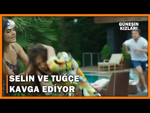 Selin ve Tuğçe Kavga Ediyor! - Güneşin Kızları 4.Bölüm