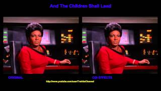 Star Trek - And the Children Shall Lead - visual effects comparison