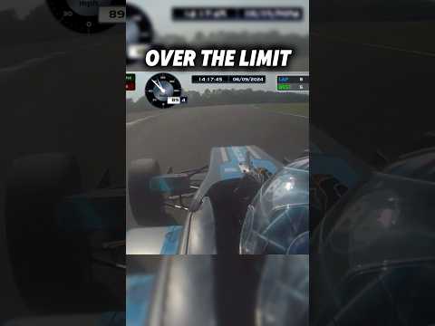 On the limit VS Over the limit 🏎️ #shorts #racing #driving #motorsport #chasingthedream