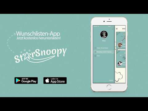 StarSnoopy - wish lists app Video