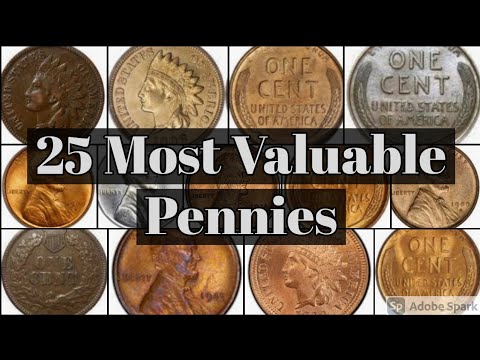 25 Most Valuable US Pennies