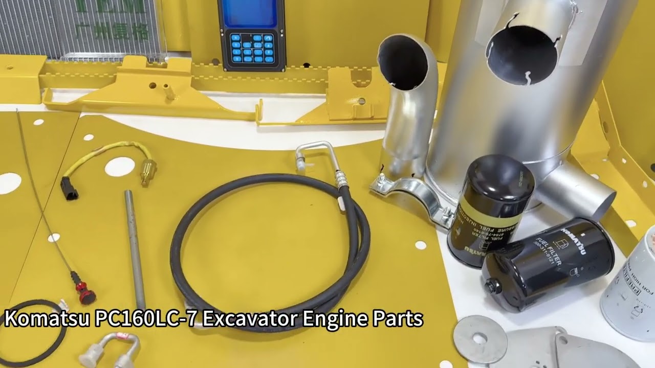 For Komatsu PC160LC-7 Excavator Engine Parts