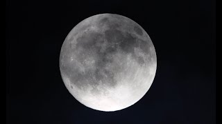 4K Video of The Full Moon