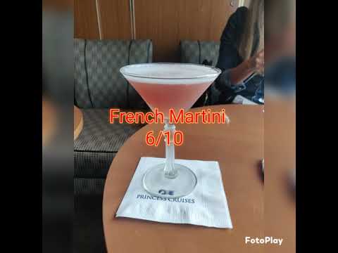 Cocktails with Photos and Ratings from Princess cruises. Sky Princess.