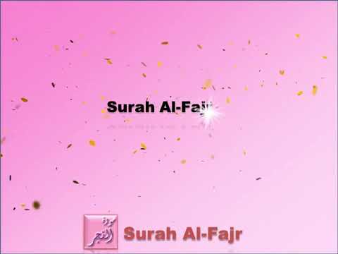 Surah Al-Fajr Video