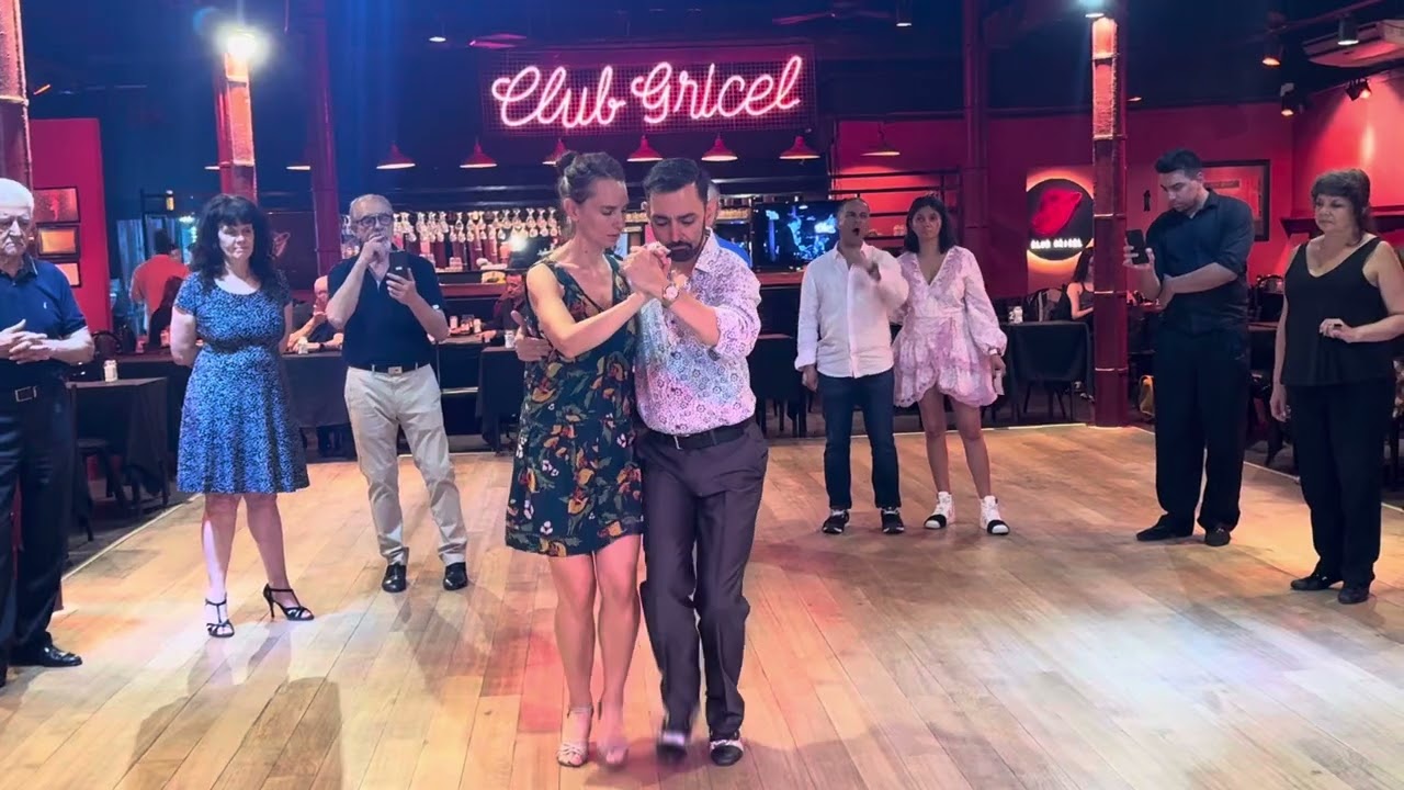 Video thumbnail for Demian Garcia. Porteña Linda. Milonga Lesson at Grisel. Buenos Aires 12/20/24