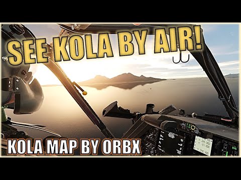 NEW Kola map for DCS World as seen from the KW | DCS World