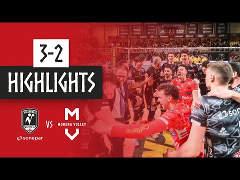 Highlights Sonepar Padova vs Valsa Group Modena del 16.02.2025