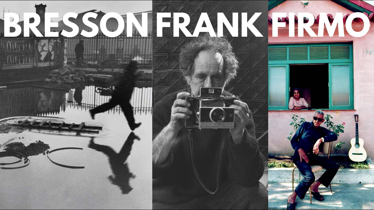 Domine o Olhar Documental com Bresson, Robert Frank e Walter Firmo. | Série "O Oljhar Documental"