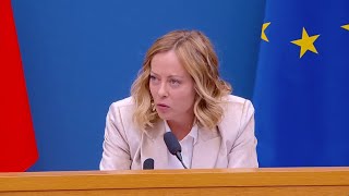 In diretta la conferenza stampa di inizio anno di Giorgia Meloni