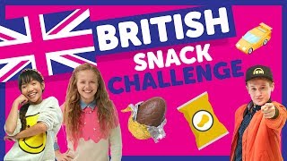 British Snack Challenge with Indigo, Julianna & Cooper from The KIDZ BOP Kids