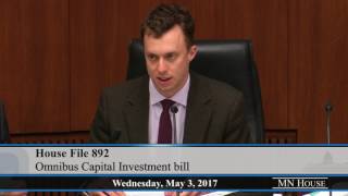 House Capital Investment Committee - part 1  5/3/17